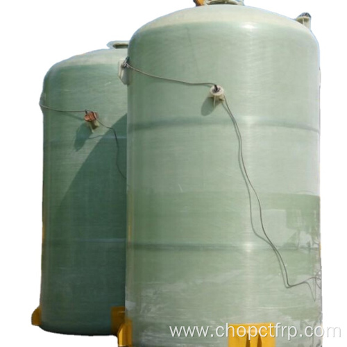 Heat resistant hydrochloric acid /nitric acid frp tank